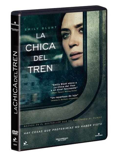 La Chica Del Tren [2016][DVD9 Full][Pal][Cast/Ing][Sub:Cast][Thriller]