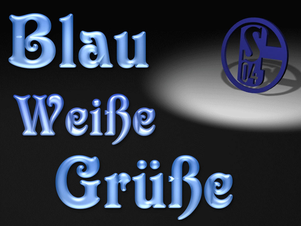 Blau Weiße Grüße