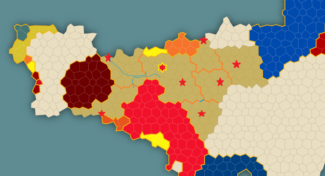 Carte Politique de l'Empire Carte Politique de l'Empire