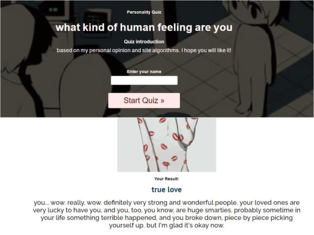 Test viral: ¿Qué sentimiento humano soy?