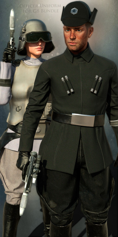 SW Officer Uniform for G8 Bundle