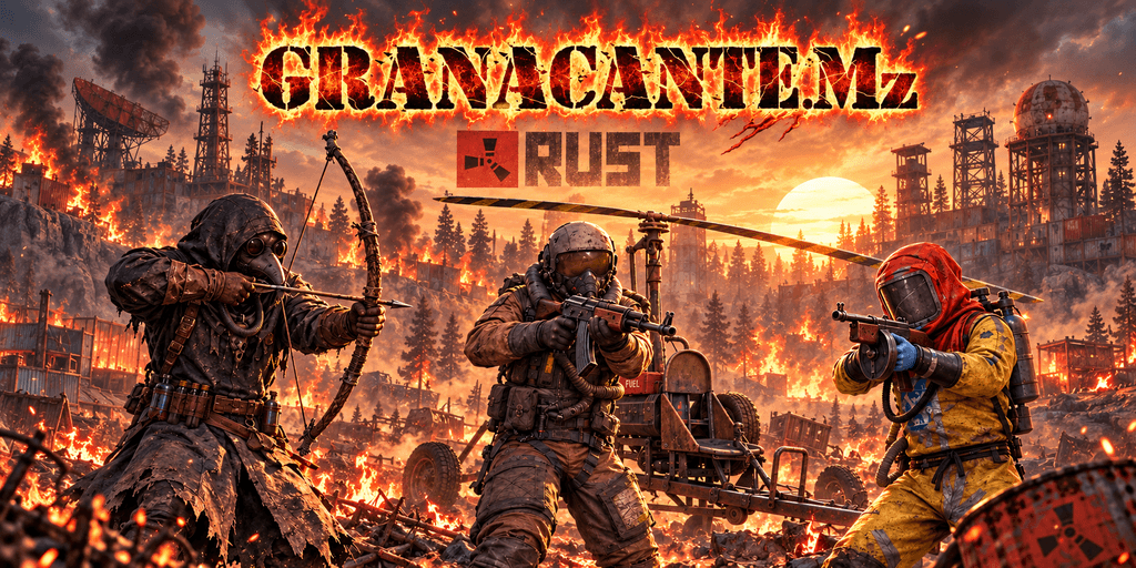 Rust Granacante PVE ESP [KITS|TP|EVENTS|BACKPACKS] banner