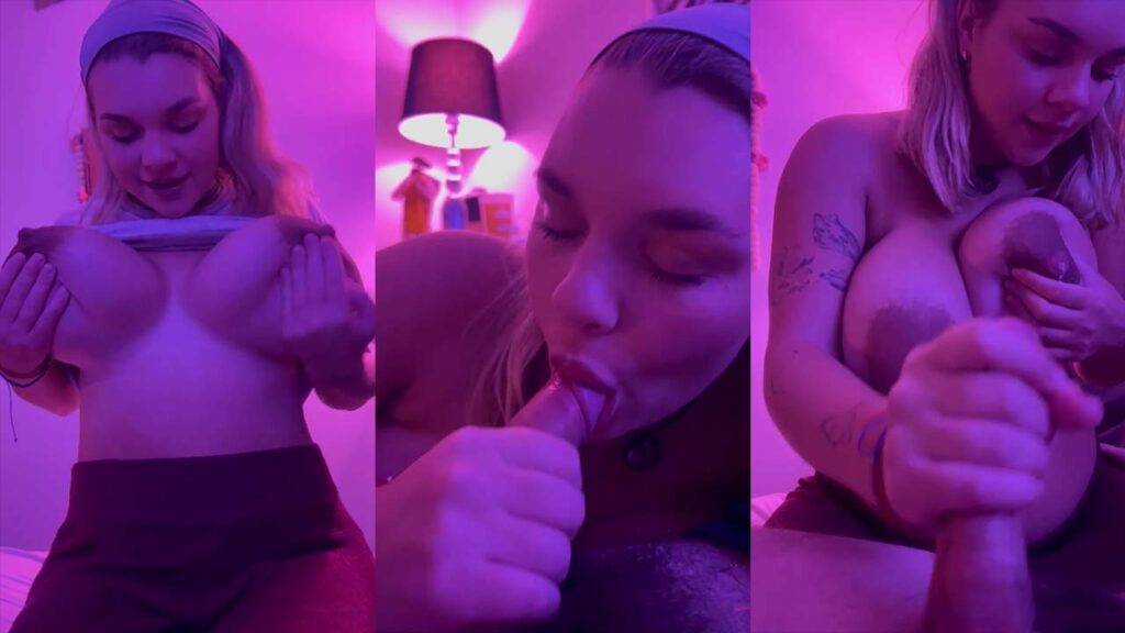 Gabbie Carter Blows Her Fan Onlyfans Leaked