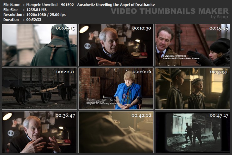 Mengele Unveiled - S01E02 - Auschwitz Unveiling the Angel of Death.mkv