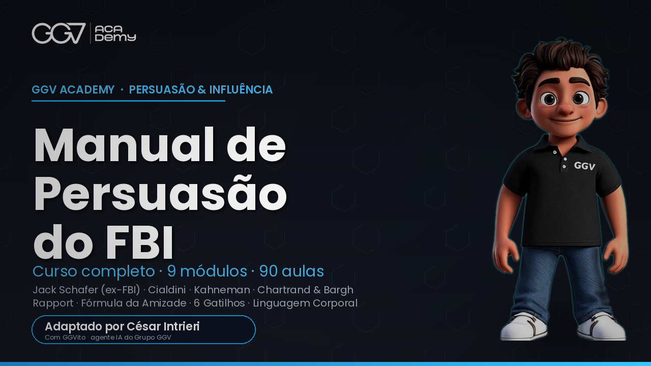 Manual de Persuasão do FBI