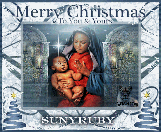 Sunyruby-Christm-Blk-Madonna