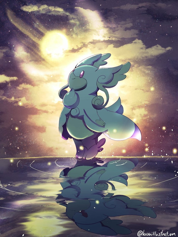 audino-and-mega-audino-pokemon-drawn-by-