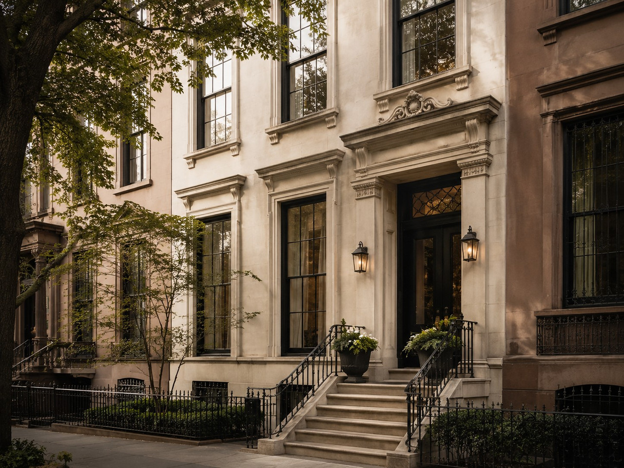 Classic New York exterior architecture
