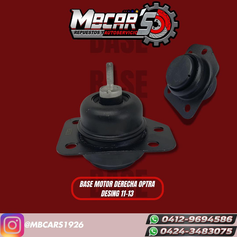 BASE MOTOR DERECHA OPTRA DESING 11-13
