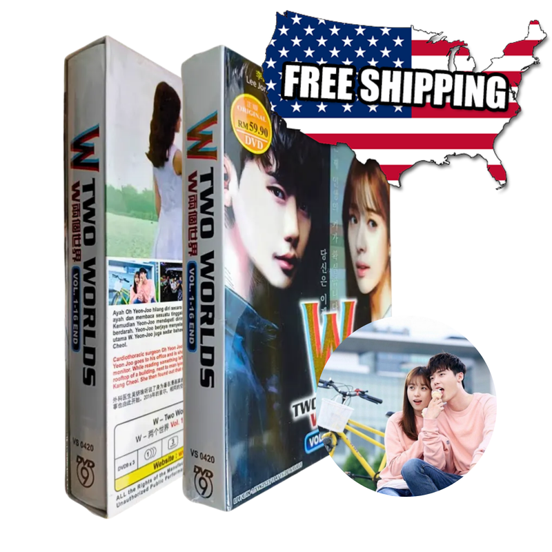 今日明日限定半額 U.W.F COMPLETE BOX stage.2 [DVD 2016 Korean Drama W: Two Worlds BluRay/HD DVD All Region 16