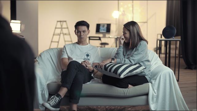 Marcell Darwin dan Nabila Faizal