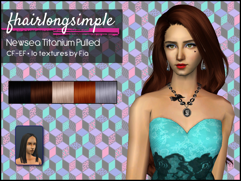 fhairlongsimple default hair preview
