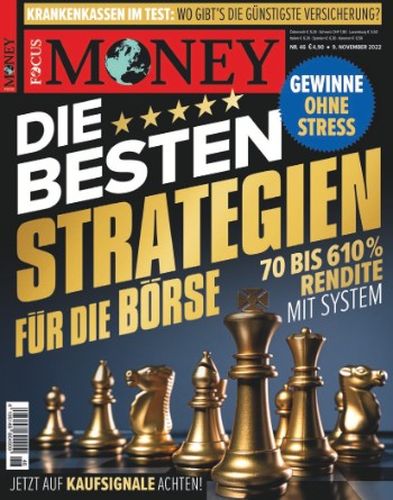 Cover: Focus Money Finanzmagazin No 46 vom 09  November 2022