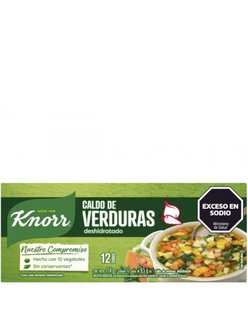 4253 | Caldos Knorr X 12 Uni - Verdura