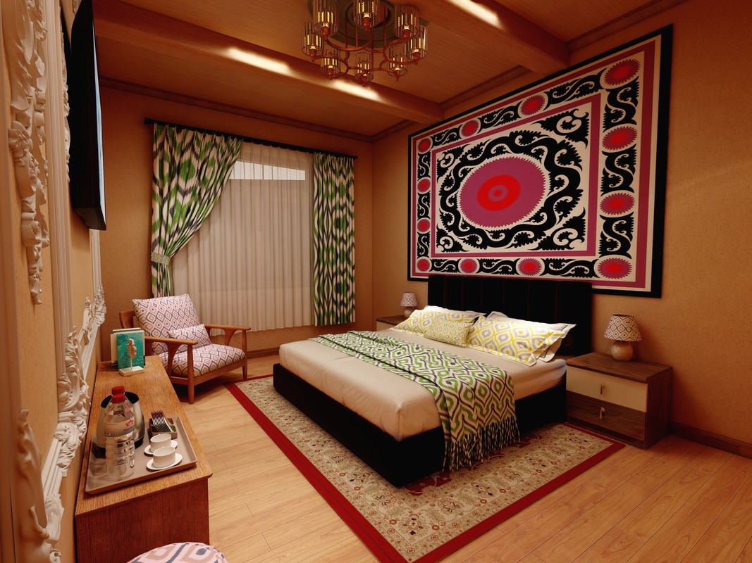 Modern Uzbek Fusion Room