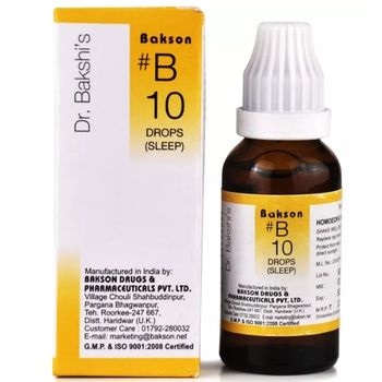 Bakson B10 Sleep Drops (30ml)