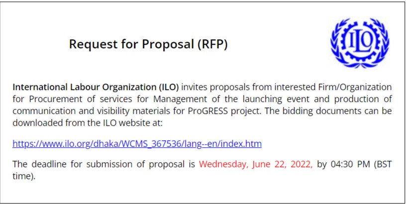 ILO Job Circular 2022- International Labour Organization