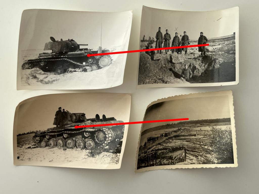 Foto Nachlass Inf. Rgt. 6 im Ostfeldzug, Panzer, (1)