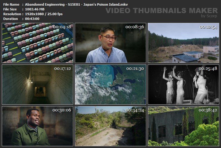 Abandoned Engineering S15E01 Japan s Poison Island mkv
