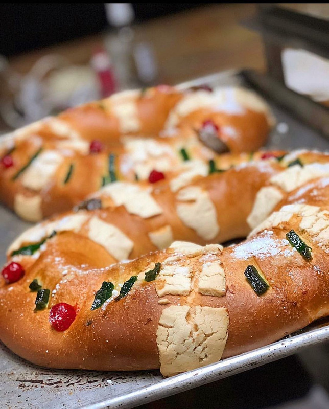 Rosca de reyes dari Meksiko