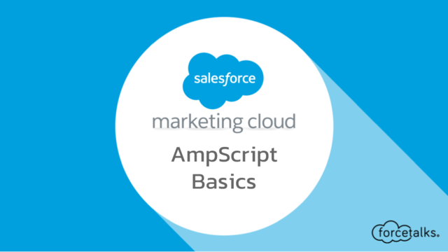 Ampscript For Salesforce Marketing Cloud