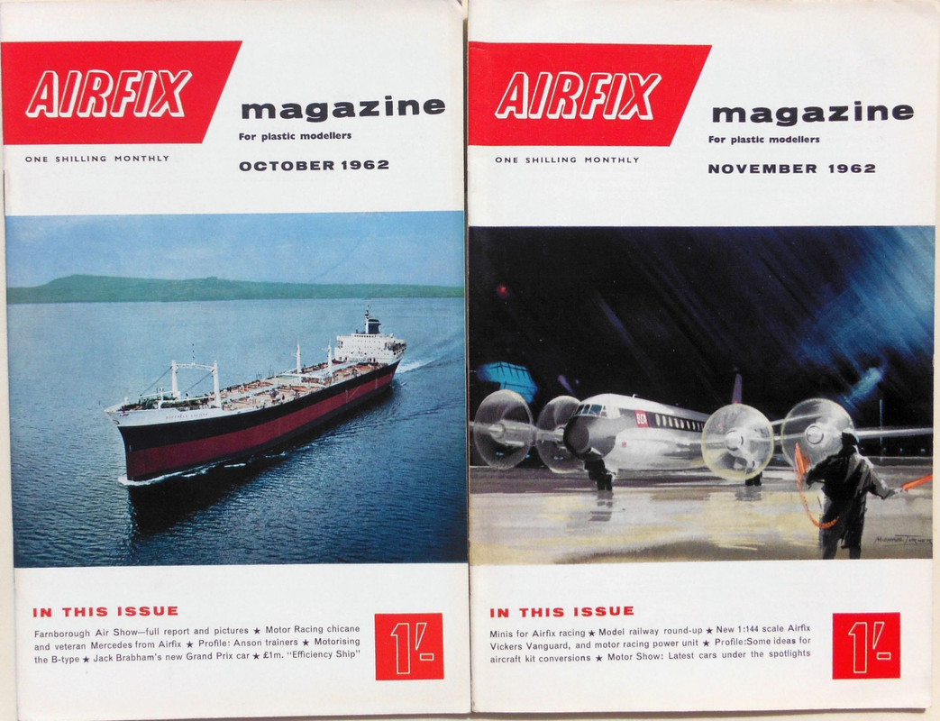 Airfix Magazine Vol.3 No.5&6 (Oct. & Nov. 1962)