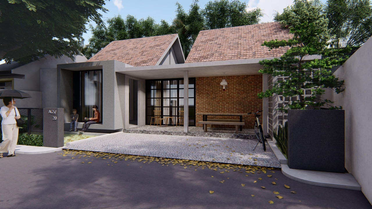 Arsitektur Rumah Tropis - Tangerang Selatan