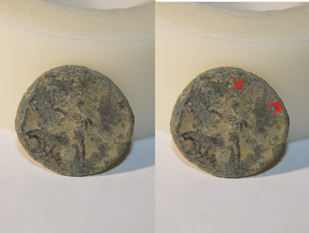 Antoniniano de Claudio II. PAX AVG. Paz a izq. Roma Pppp