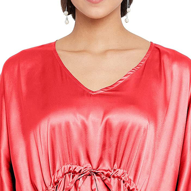 Women Satin Silk Nightdress Lingerie Sleepwear Nightgown Maxi Robe Loungewear - Picture 100 of 125
