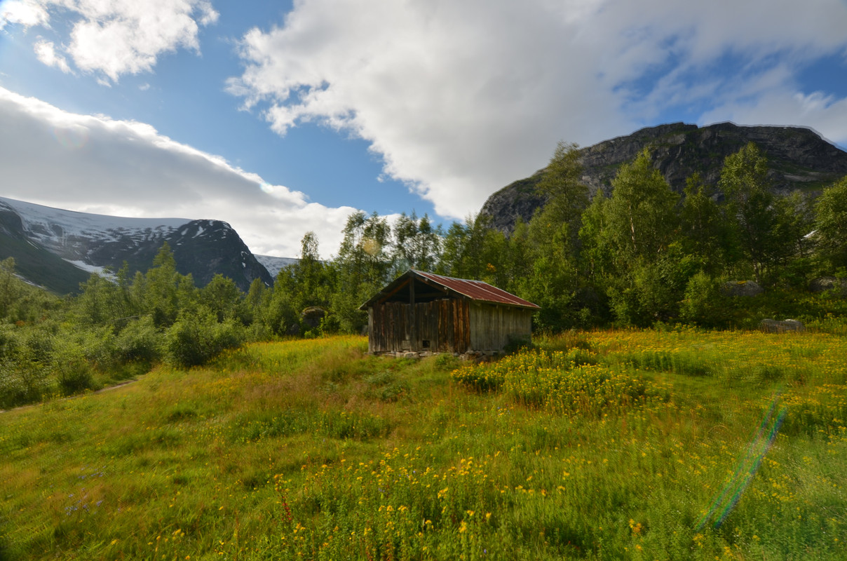 Noruega 10 días de cabañas y con niños - Blogs de Noruega - ETAPA 6- Glaciar Nigards - Glaciar Bergset (10)