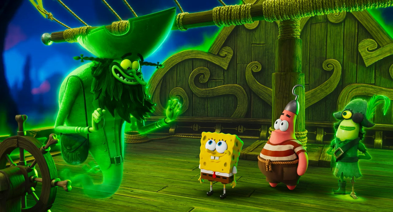 The SpongeBob Movie: Search for SquarePants 2025 WebRip [Hindi + English] 480p 720p ESub Screenshot