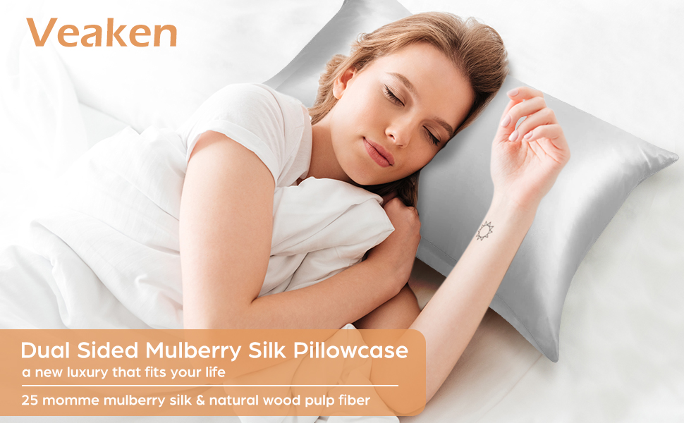 Silk Pillowcase for Hair and Skin