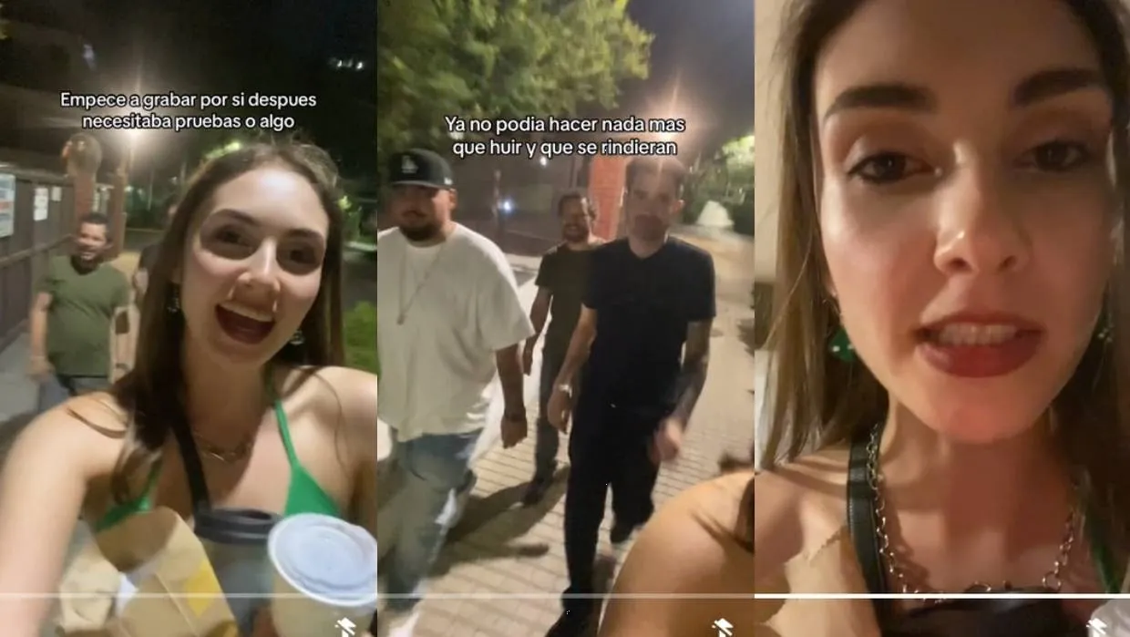 Joven graba desconocidos que la siguieron en la calle y se hace viral (Video)