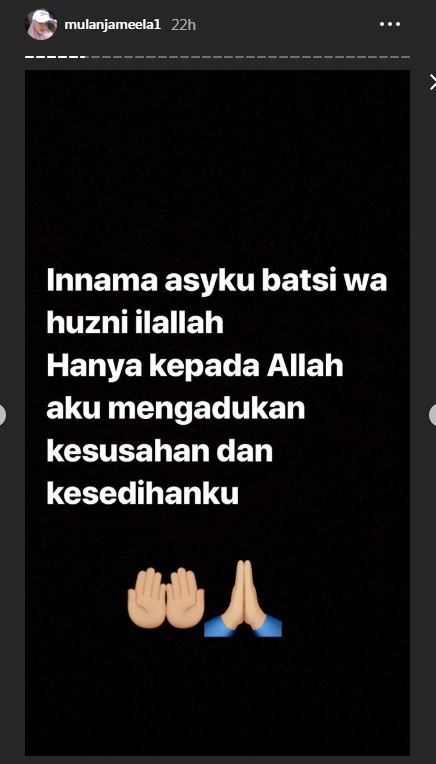 Insta Story Mulan Jameela