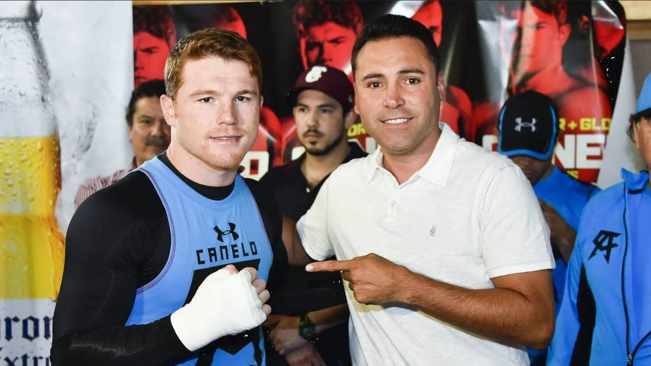 Óscar de la Hoya ningunea al Canelo Álvarez y asegura que lo noquearán