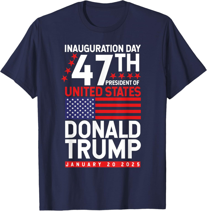 Donald Trump Won 2024 Election Inauguration US Gift Unisex T-Shirt