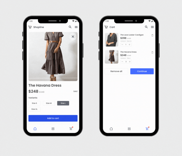 Shopline - Premium Blogger Shopping App 1.4