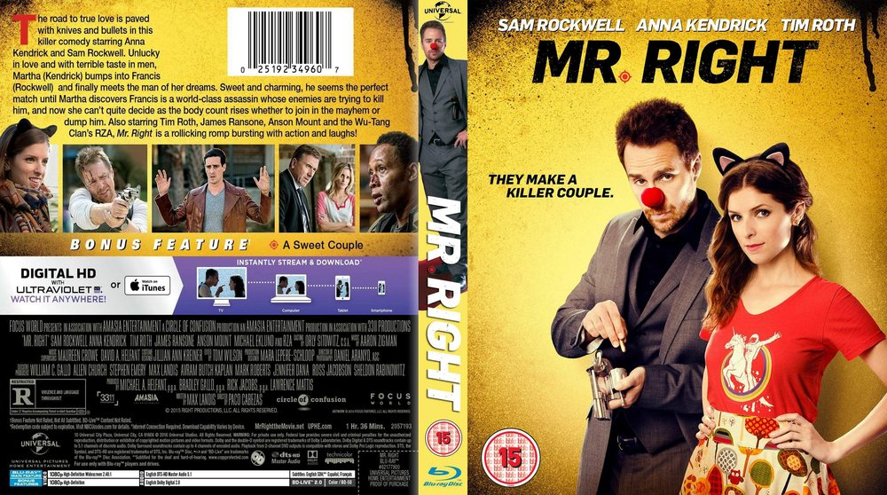 Re: Pan Dokonalý / Mr. Right (2015)