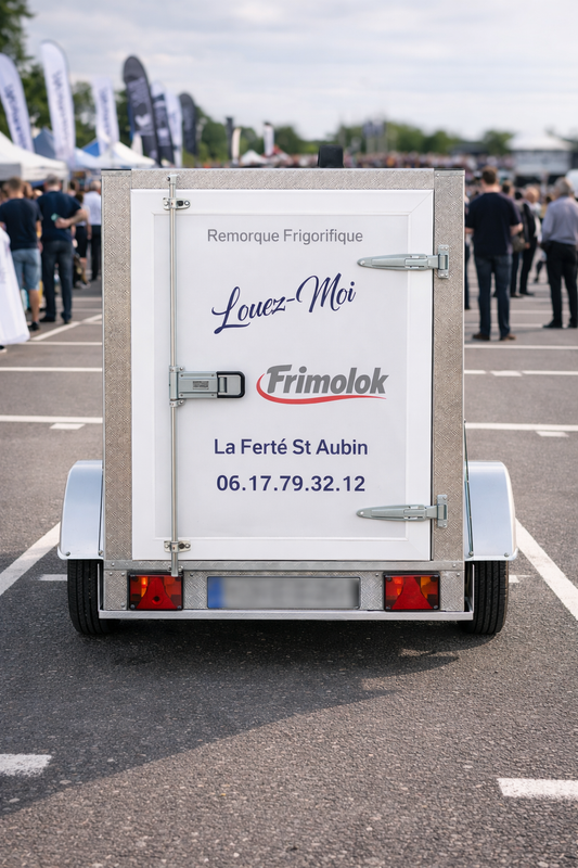 Location remorque frigorifique pour professionnels