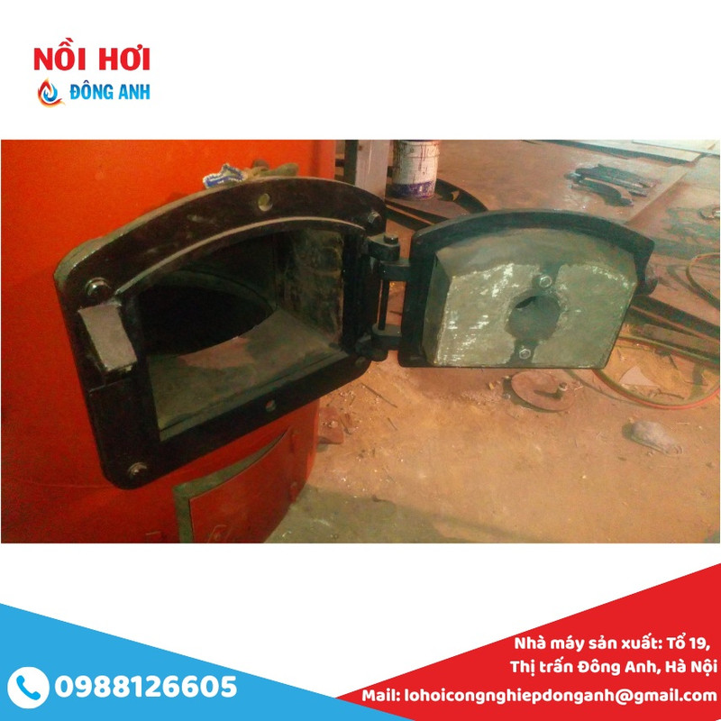 cửa lò hơi 300x400
