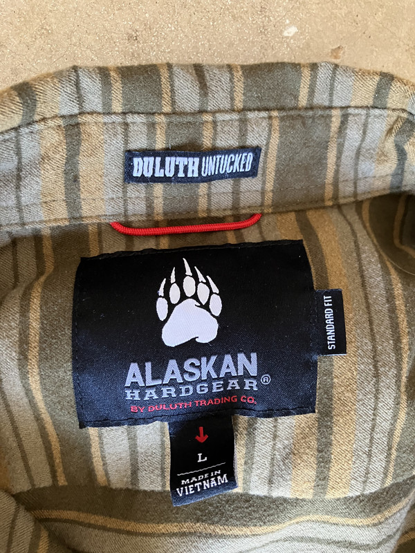 NWOT Duluth Alaskan Hardgear Flannel sold