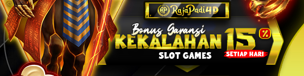 Bonus garansi kekalahan 15%