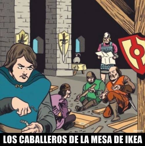 caballeros mesa ikea