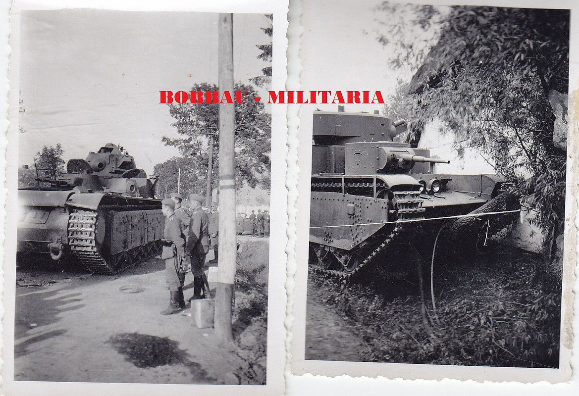 Wehrmacht Gebirgsjäger erbeuteter russischer Meh