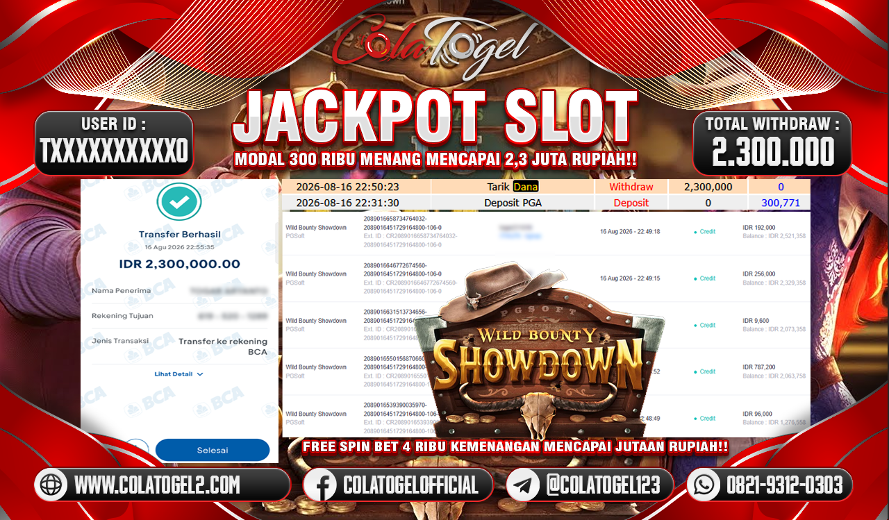 JACKPOT SLOT GACOR!!