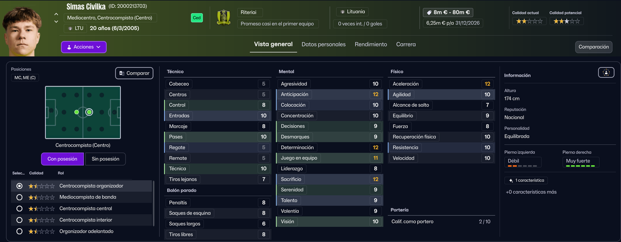 Simas Civilka MEC 2026