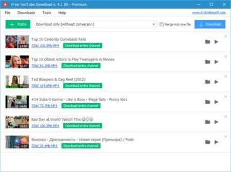 Free YouTube Download 4.3.76.520 Premium Multilingual Portable