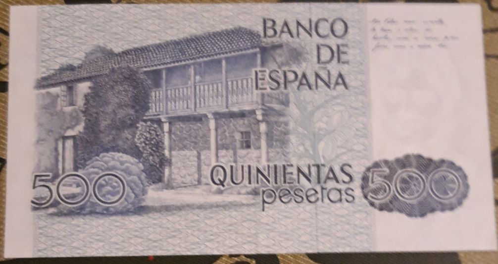 500 pesetas 29 de Octubre de 1979 500p-2