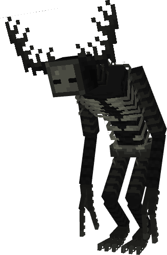 A tall humanoid with antlers and a bone mask