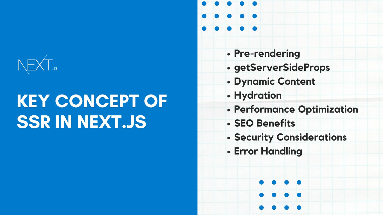 Key Concepts of SSR